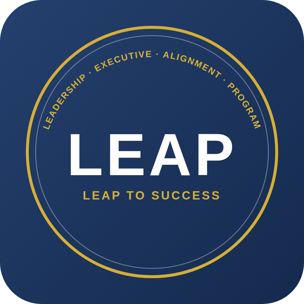 LEAP — Leadership / Executive Alignment Program badge